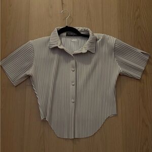 Grey/Lilac Ribbed Co-Ord Set